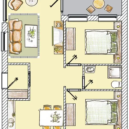 Brise Gartenhaus Belvedere App 03 Appartamento *